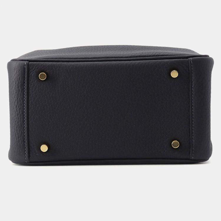Pre Owned Hermes Lindy Caban Taurillon Clemence Size Mini