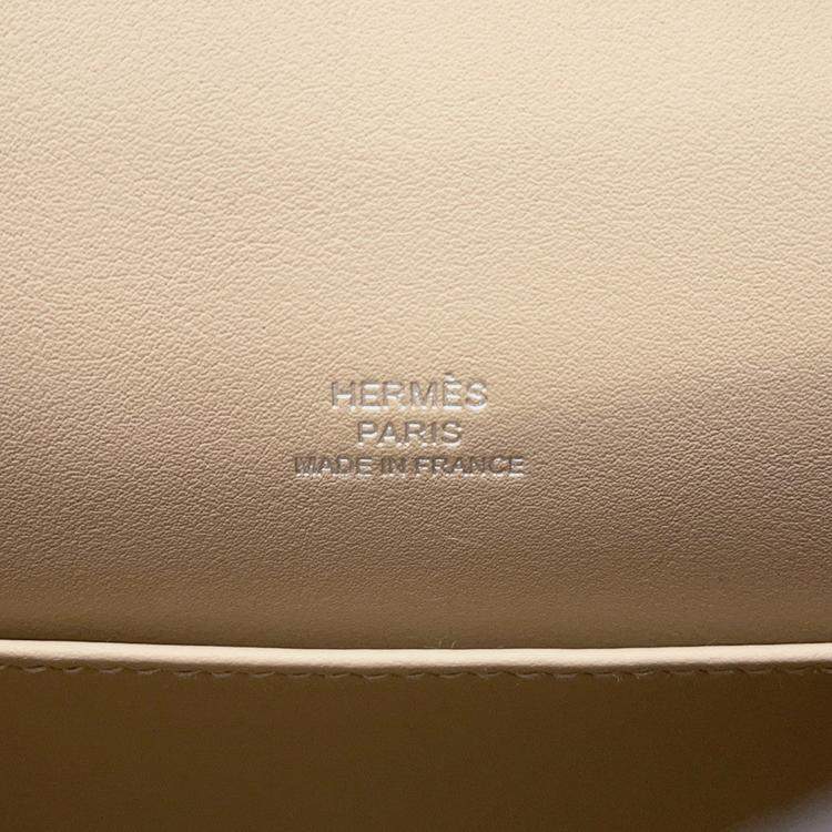 Pre Owned Hermes Pochettekelly Trench Swift Leather