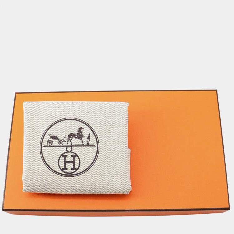 Pre Owned Hermes Pochettekelly Trench Swift Leather