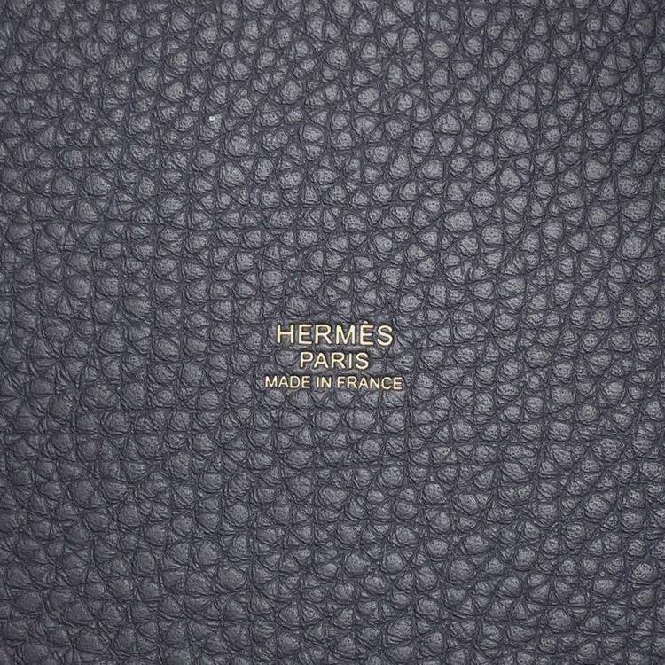مملوكة مسبقًا Hermes Picotin Lock Ardoise Taurillon Clemence Size 18 