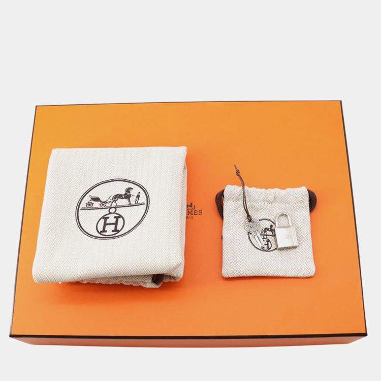 Pre Owned Hermes Picotin Padlock Etoupe Taurillon Clemence Size Pm