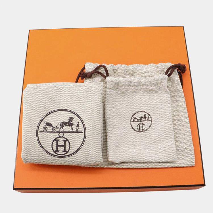 مملوكة مسبقًا Hermes Videpoches Black Epsom