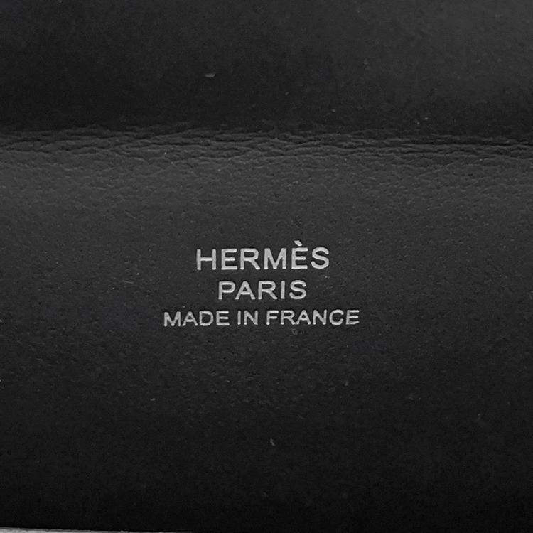 مملوكة مسبقًا Hermes Videpoches Black Epsom