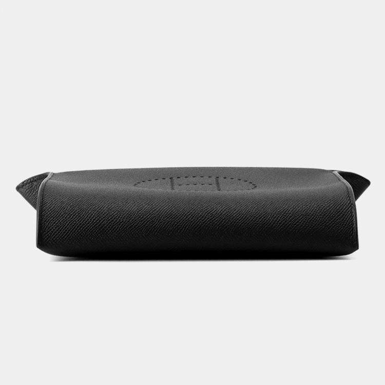 مملوكة مسبقًا Hermes Videpoches Black Epsom