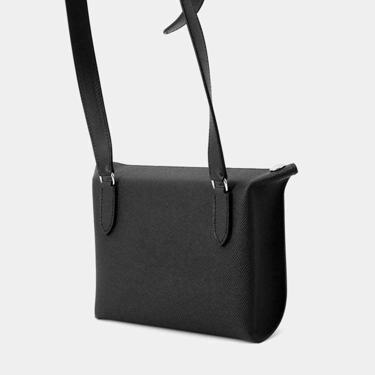 مملوكة مسبقًا Hermes Videpoches Black Epsom