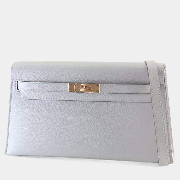 Pre Owned Hermes Gris Pantin Epsom Kelly Elan