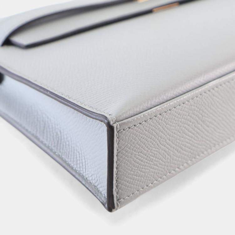 Pre Owned Hermes Gris Pantin Epsom Kelly Elan