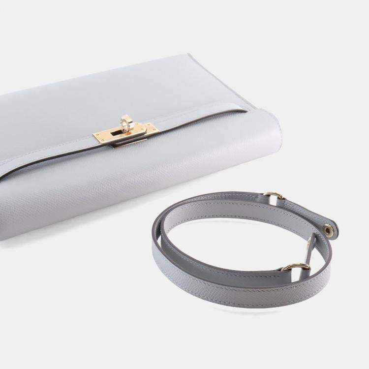 Pre Owned Hermes Gris Pantin Epsom Kelly Elan