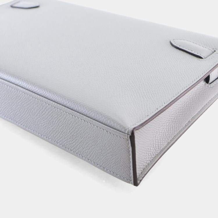 Pre Owned Hermes Gris Pantin Epsom Kelly Elan