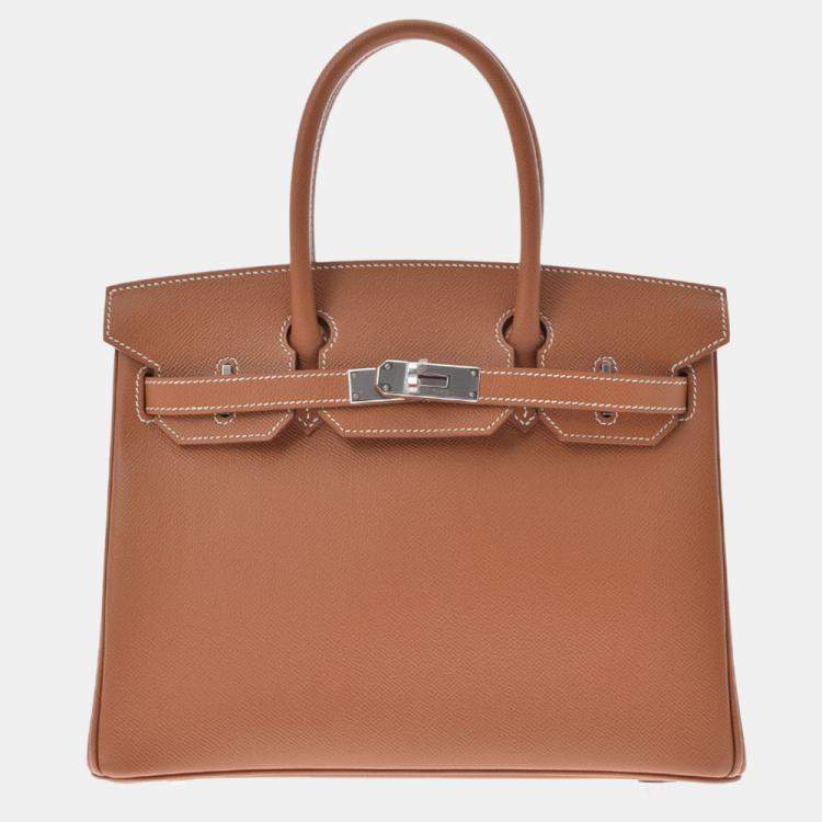 Brown Hermès Bags, Brown Birkin & Kelly For Sale