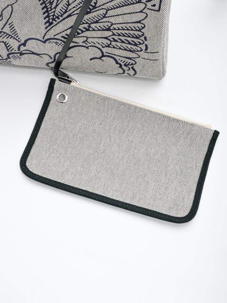 Pre Owned Hermes Grey Canvas Pegase Pop Herbag Zip 31 bag