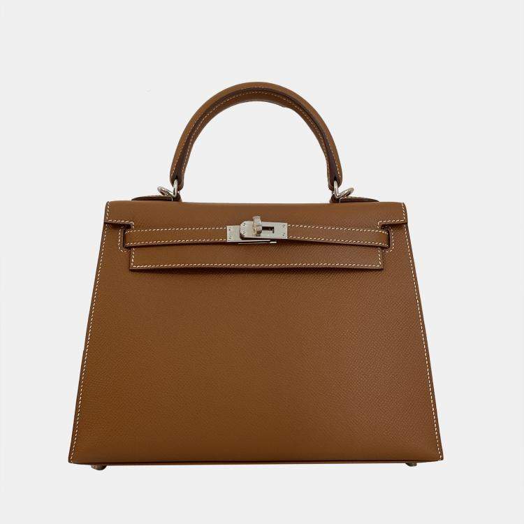 Hermes Birkin Sellier bag 25 Gold Epsom leather Gold hardware