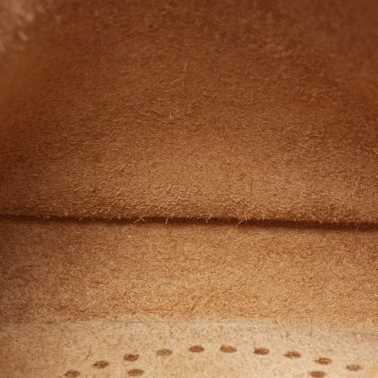 Pre Owned Hermes Chai Clemence Leather Evelyne TPM Bag