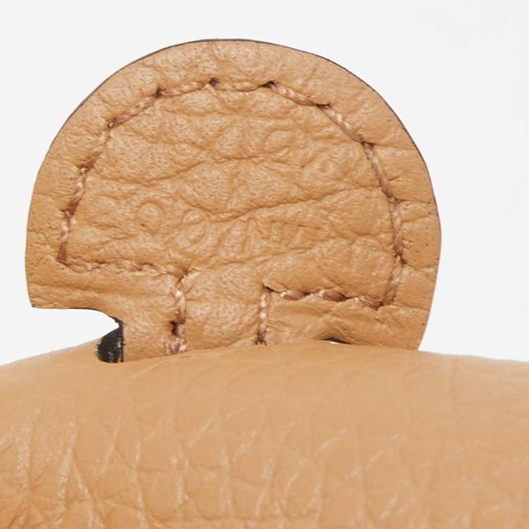 Pre Owned Hermes Chai Clemence Leather Evelyne TPM Bag