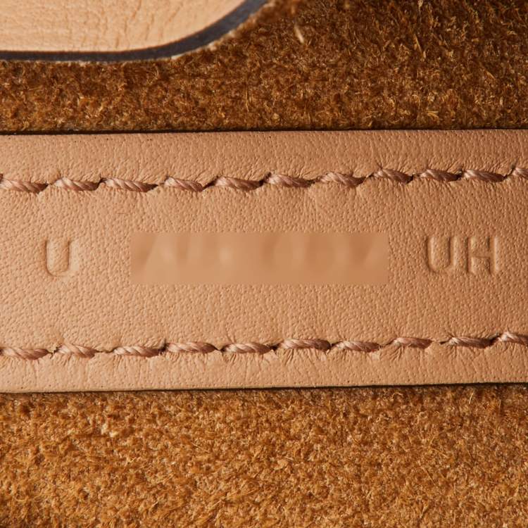 Pre Owned Hermes Chai/Rose Swift Leather Picotin Luck Daisy Bag