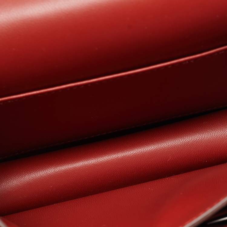 Pre Owned Hermès Cuivre Epsom Leather Gold Finish Constance III Mini Bag