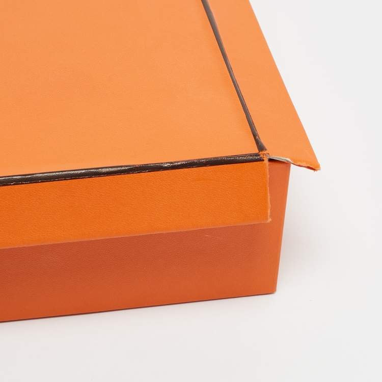 Pre Owned Hermes Beige Lizard Oran Slide Sandals Size 36