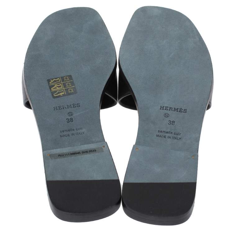 hermes semelle cuir