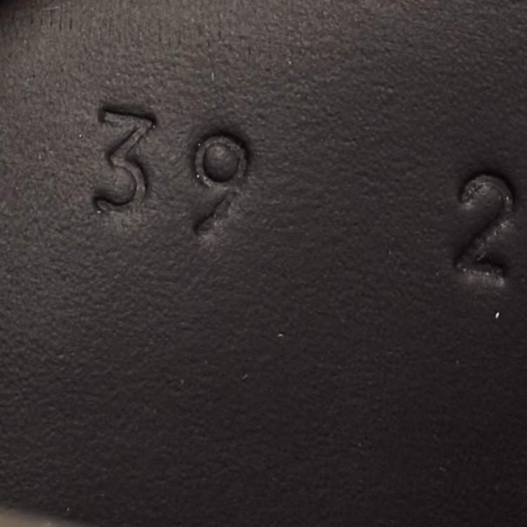 Pre Owned Hermes Himalaya Crocodile Chypre Slingback Flat Sandals Size 39