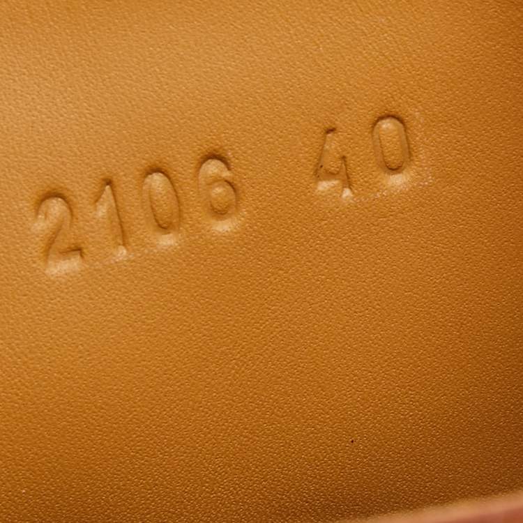 Pre Owned Hermes Brown Leather Neo Ankle Boots Size 40