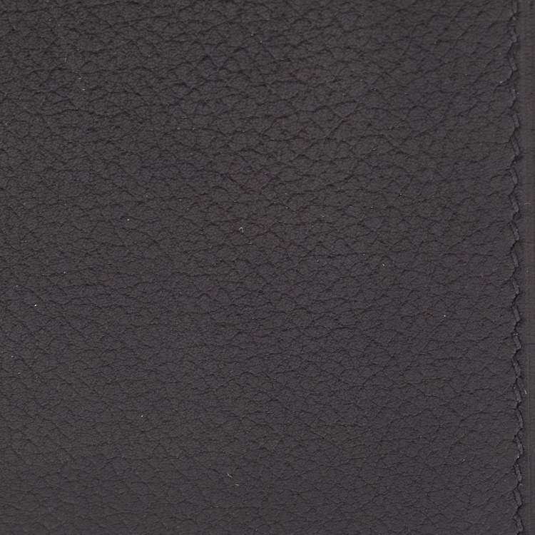 Pre Owned Hermès  Noir Evercolor Leather Simple Agenda Cover PM