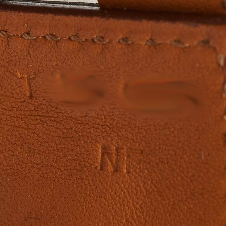 Pre Owned Hermes  Collier de Chien Alligator Leather Palladium Plated Bracelet 