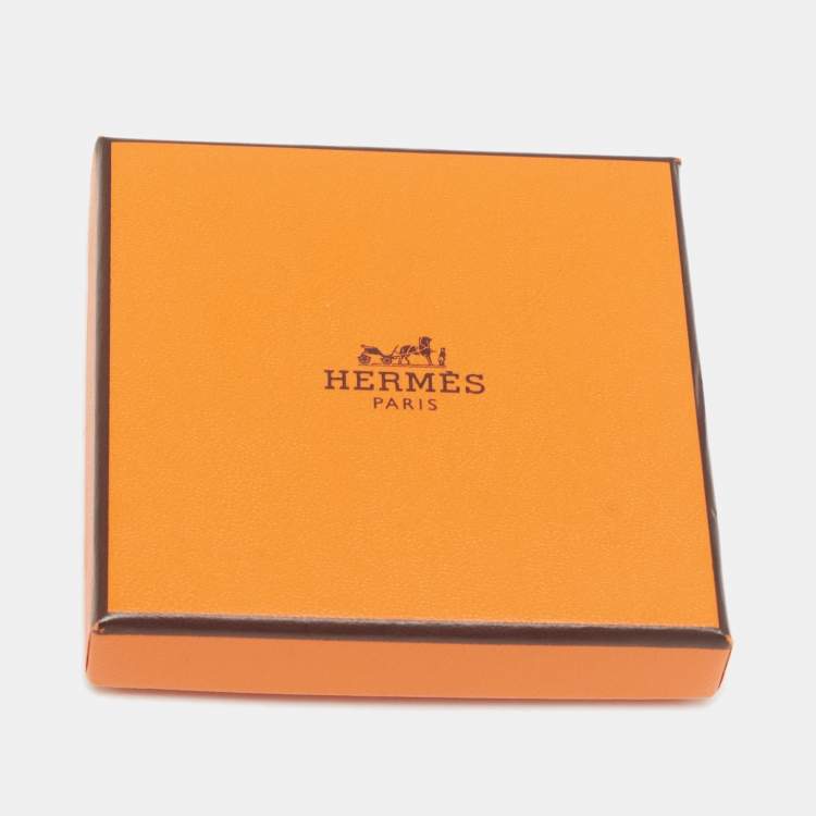 مملوكة مسبقًا Hermès Curiosite Kelly Palladium Plated Bag Charm
