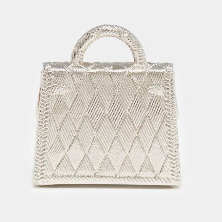مملوكة مسبقًا Hermès Curiosite Kelly Palladium Plated Bag Charm