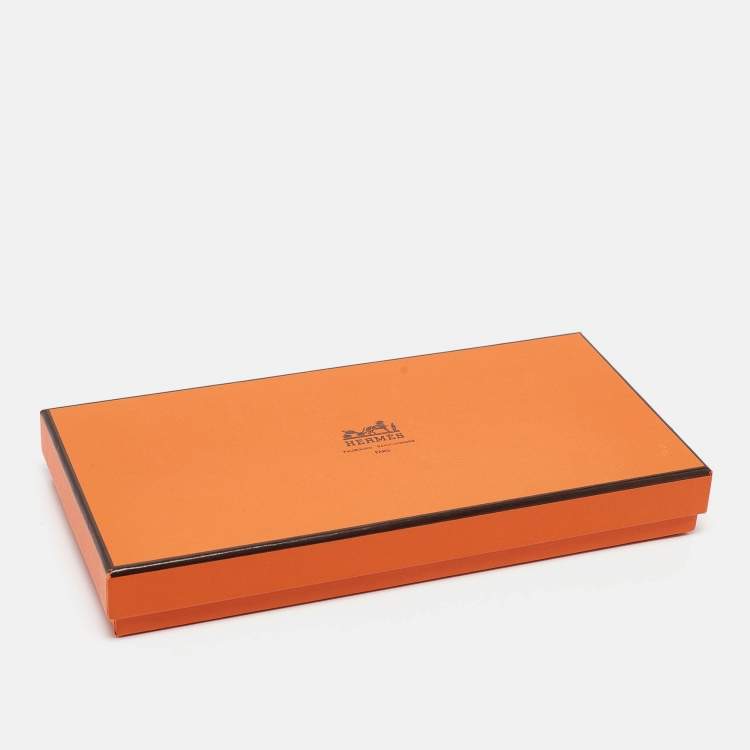 Pre Owned Hermes White Printed Circuit Handkerchief 