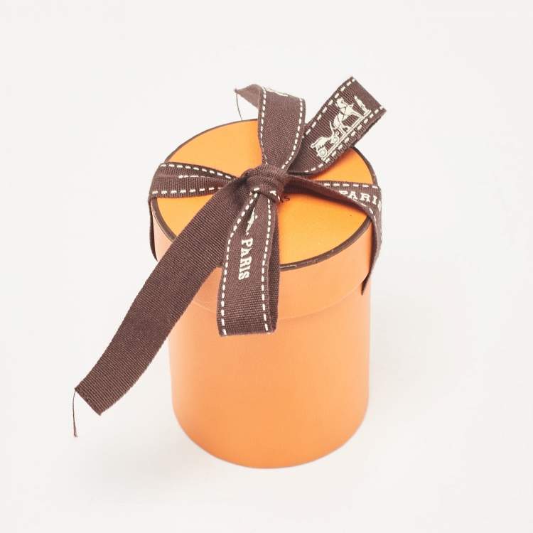 Pre Owned Hermès Multicolor Printed Silk Le Nombre d'Or Silk Twilly 