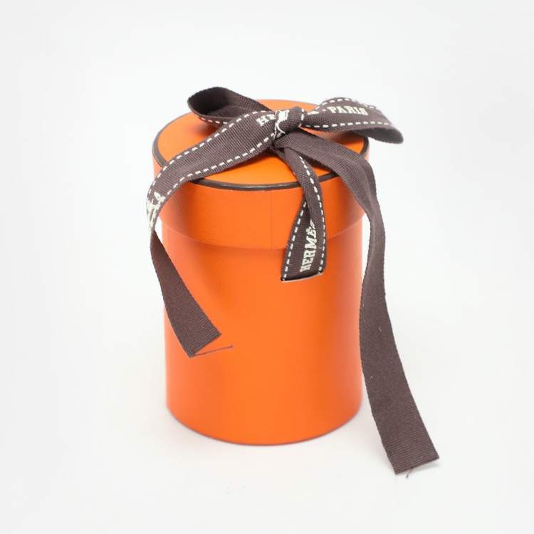 Pre Owned Hermès Black Handbag Printed Silk Twilly