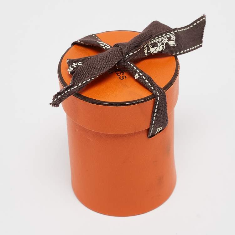 Pre Owned Hermès Red/Green Printed Silk Astrologie a Pois Twilly