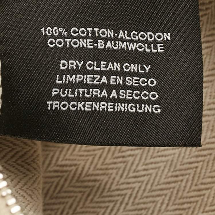 Pre Owned Hermes Natural Canvas Small Bride-a-Brac Pouch