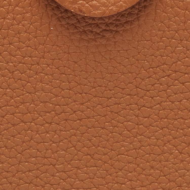 Pre Owned Hermes Gold Togo Leather Ulysse PM Notebook Cover