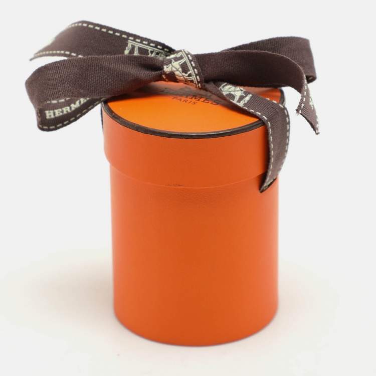 Pre Owned Hermès Blue Collier de Chiens Silk Twilly