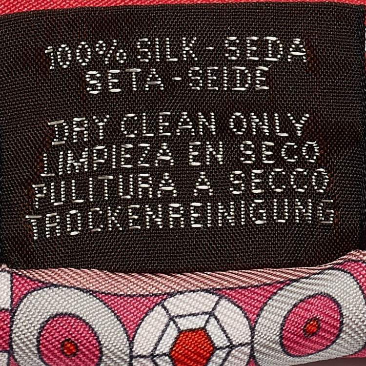 Pre Owned Hermès Red/Pink Harnais en Rosace Twilly