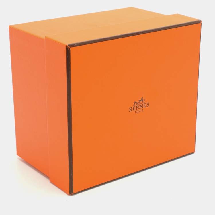 Pre Owned Hermes Red Epsom Leather Hexagon Tressage Bag Strap