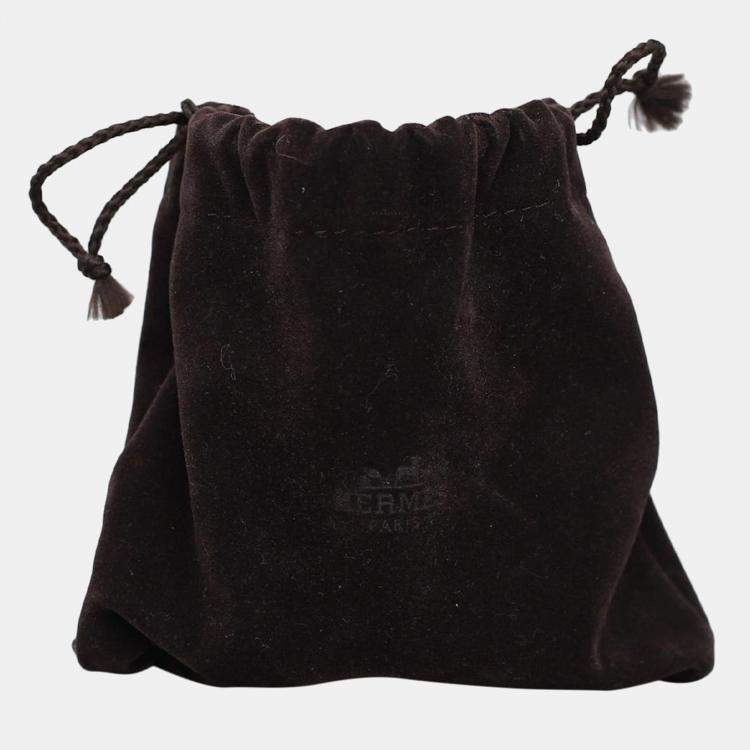 Pre Owned Hermes Croco Collier De Chien Bracelet