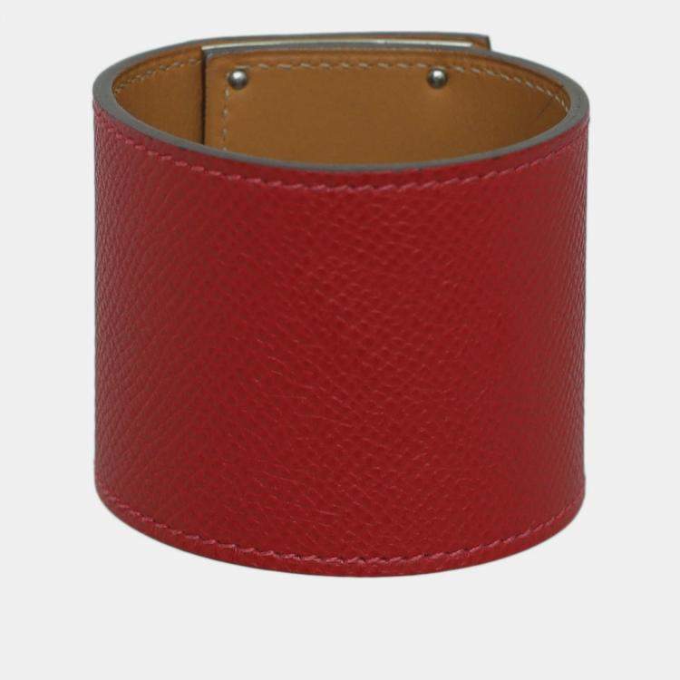 Pre Owned Hermes Kelly Dog Leather Bracelet