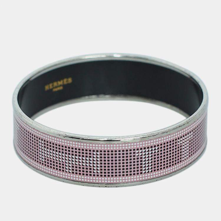 Pre Owned Hermes Enamel Bangle Bracelet
