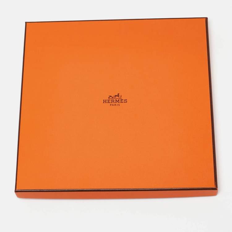 Pre Owned Hermes Purple Silk Brides de Gala Brode Scarf