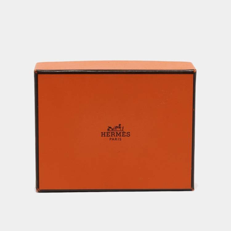 Pre Owned Hermès Grey Jungle Love Rainbow Silk Twilly