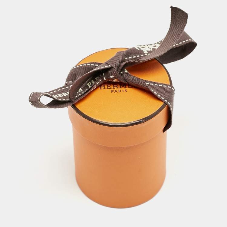 Pre Owned Hermes Purple Coup de Fouet au Bloc Silk Twilly 