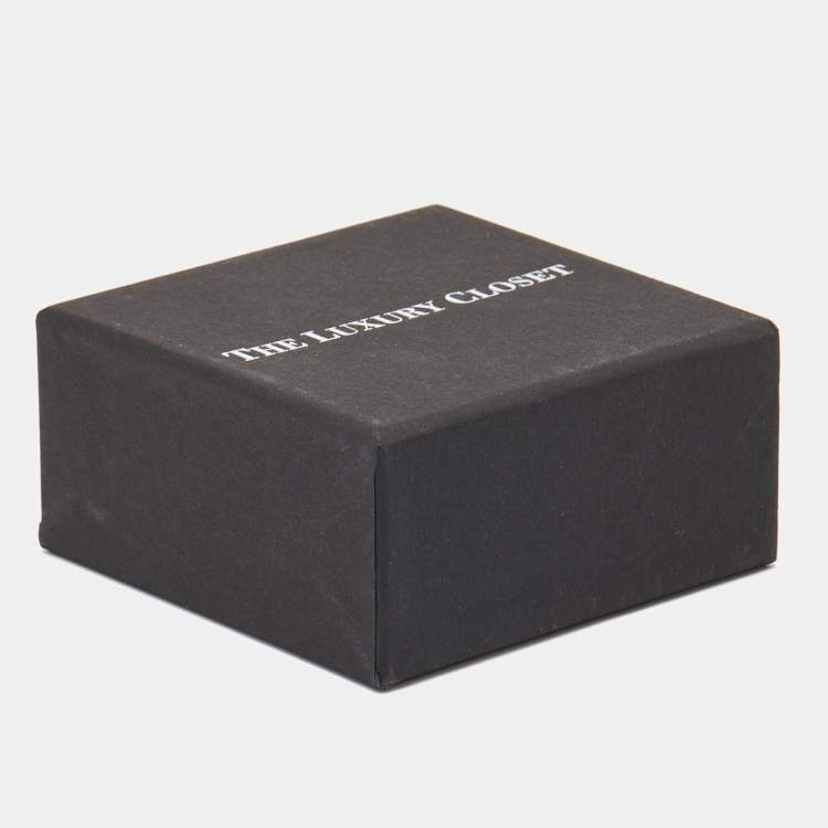 مملوكة مسبقًا Hermes Hapi 4 Quad Tour Leather Palladium Plated  Bracelet