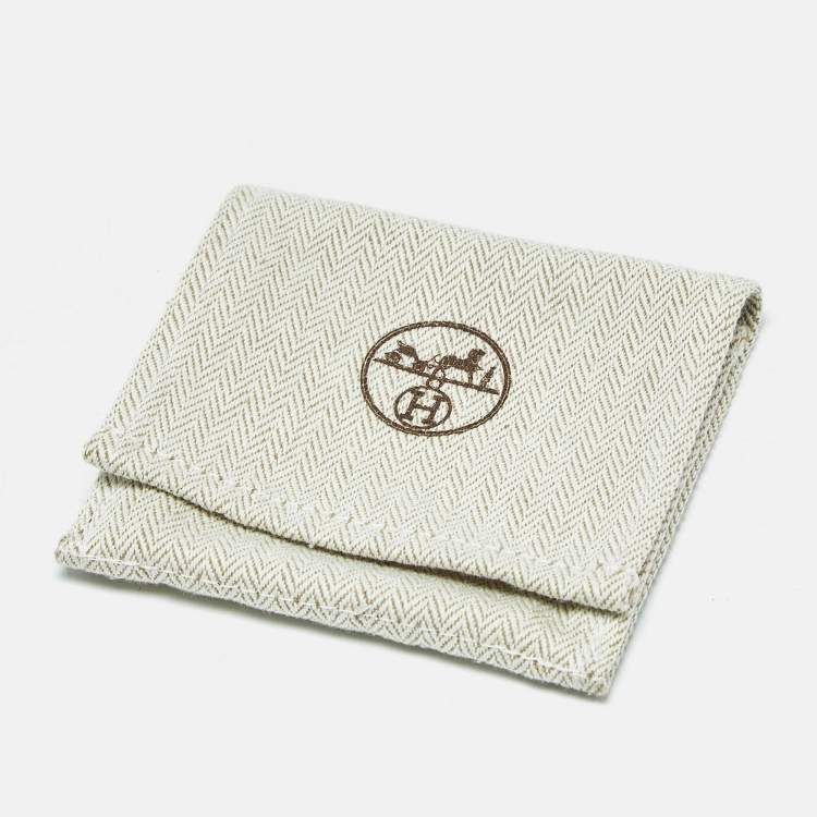 Pre Owned Hermes Kelly Chaine Sterling Silver 925 Bracelet