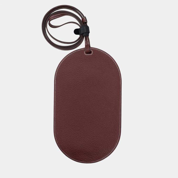 Pre Owned Hermes Purple In The Loop Phone To Go Case