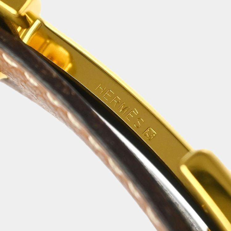 Pre Owned Hermes Constance Small  Black Calf Box  Reversible Belt 