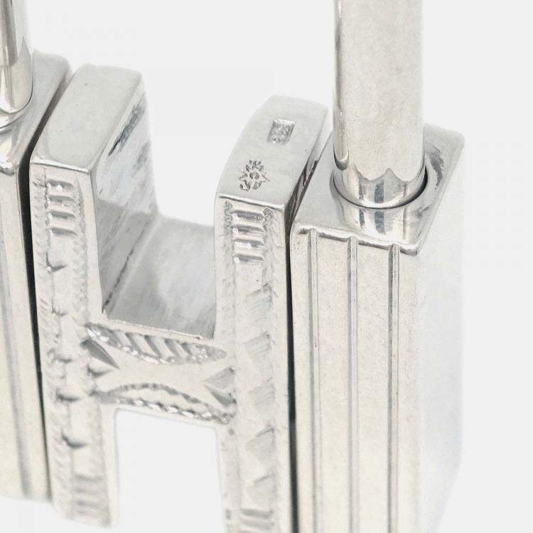 مملوكة مسبقًا Hermes Silver Touareg H Cadena Small