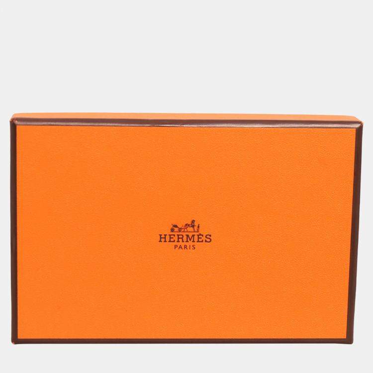 Pre Owned Hermes Calvi Leather Wallet