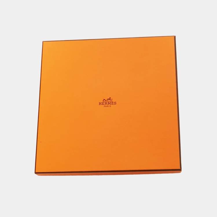Pre Owned Hermès Pink Silk Nous Sommes Inseparables Scarf